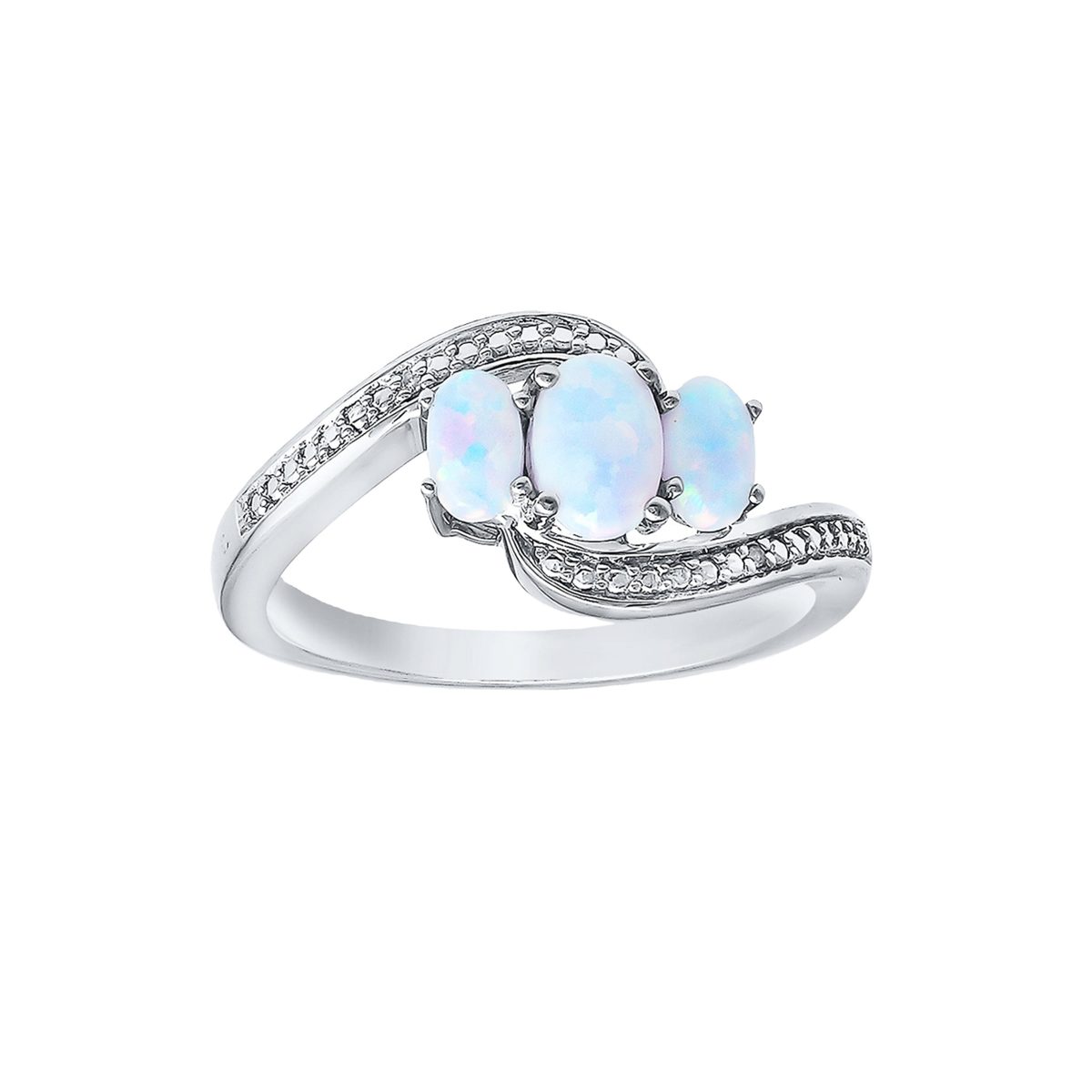 Free Sample Turkish Wedding 925 Silver Opal Ring