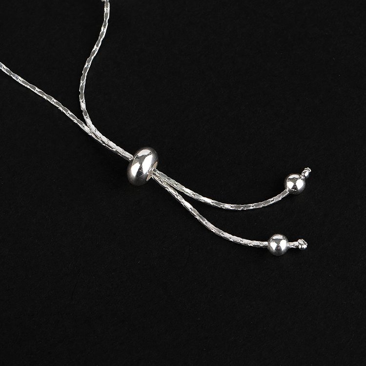 Wholesale Women Tennis Silver Jewelry Bracelet Antique Silver Bracelet