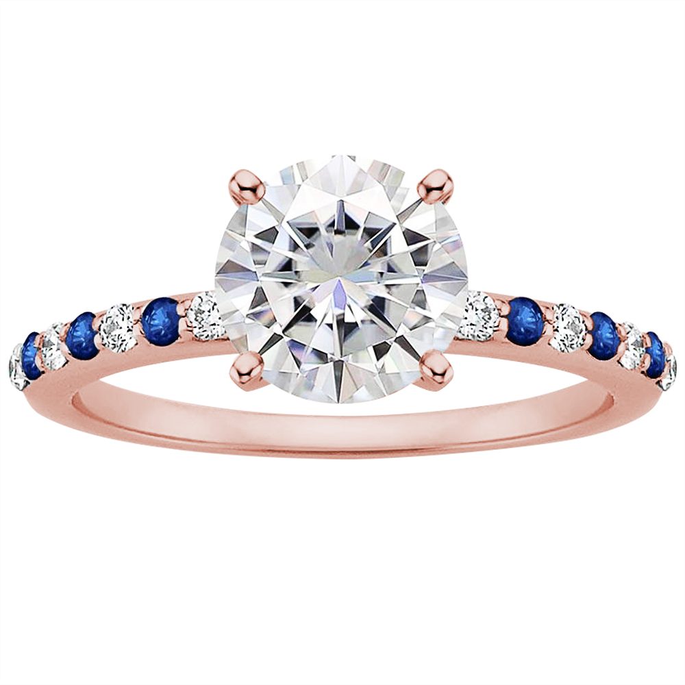 Women Italian S925 Silver Diamond Drill Bit Engagement Ring