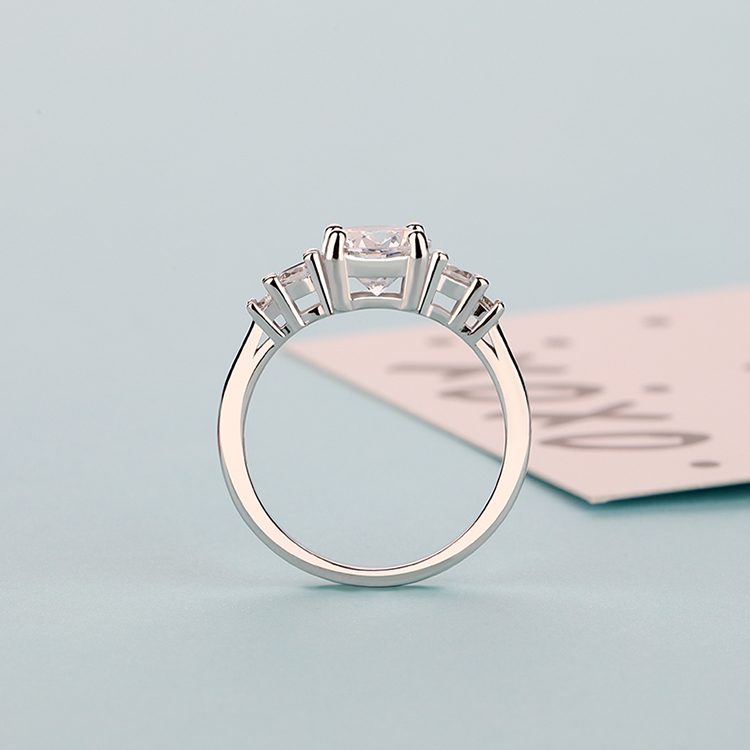 Factory Wholesale Custom  Women's  925 Sterling Silver Ring