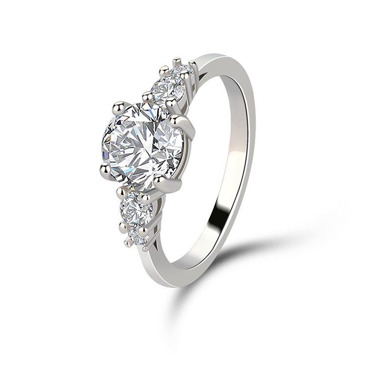 Factory Wholesale Custom  Women's  925 Sterling Silver Ring