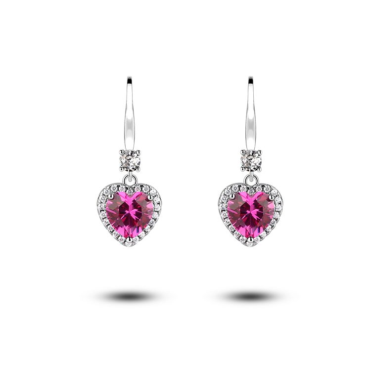 Wholesale Handmade 925 Sterling Silver Drop Design Earring for Woman Jewelry