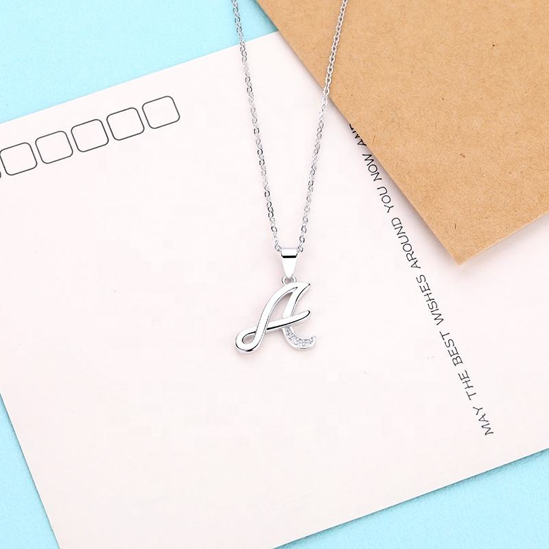 Letter A Necklace