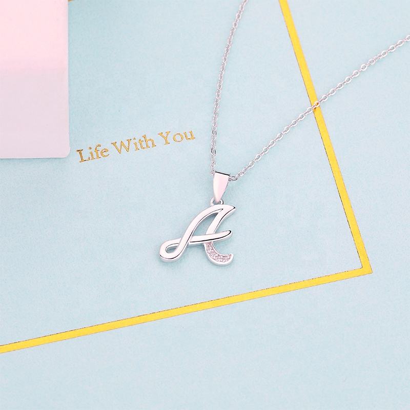 Letter A Necklace