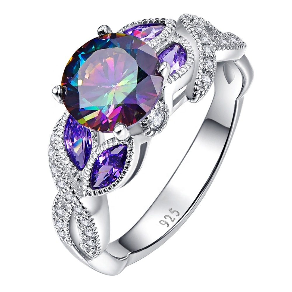 Jewelry Ringfire Opal Ring Gemrings Ring Sterlihookilver Fashion Jewelry Wholesale Silver Silver Jewellery IGI India