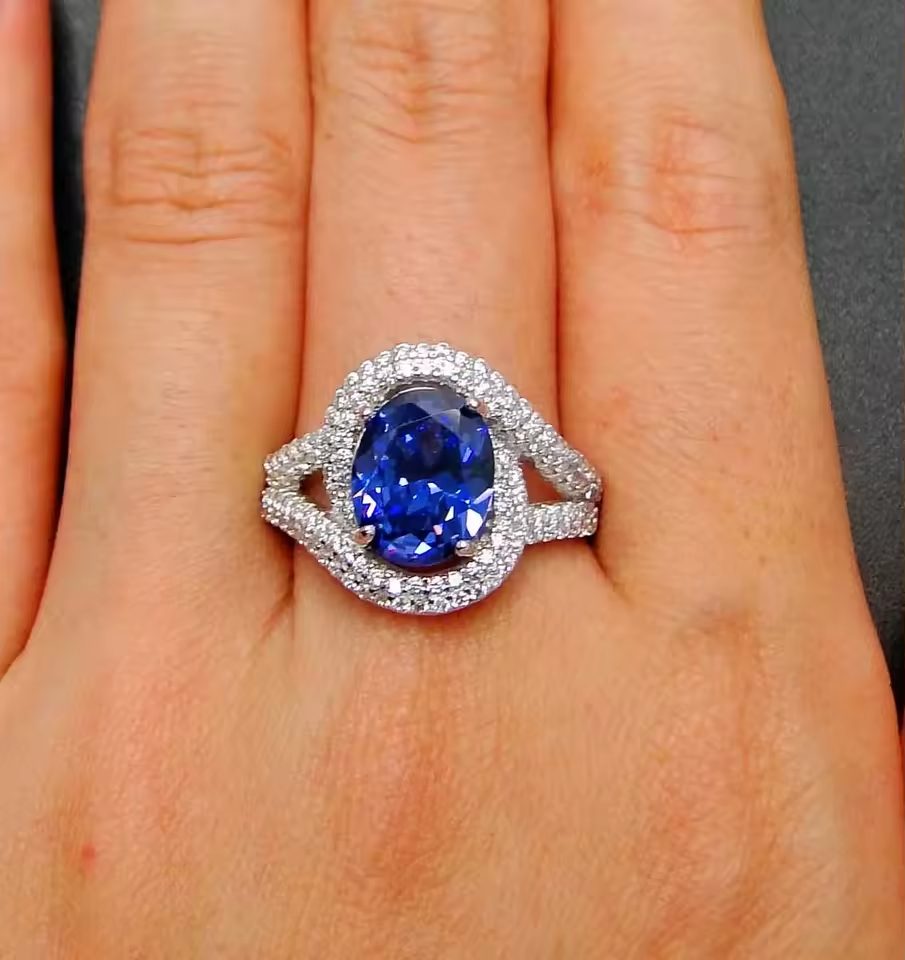 Cheap Price Simple Zircon Moon Stone Designs Nail Jewelry Ring Price