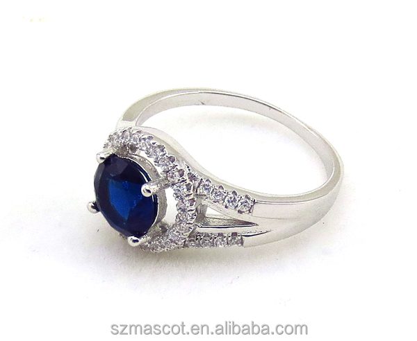 Cheap Price Simple Zircon Moon Stone Designs Nail Jewelry Ring Price