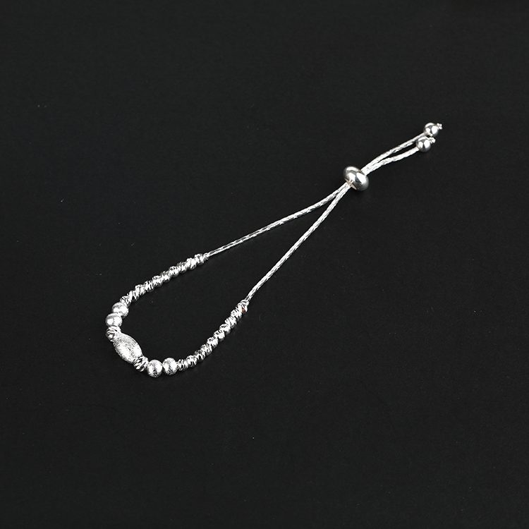 Custom Luxury Band Pure 925 Sterling Silver Fashion Bracelet for Woman Daily Fashion Jewelry