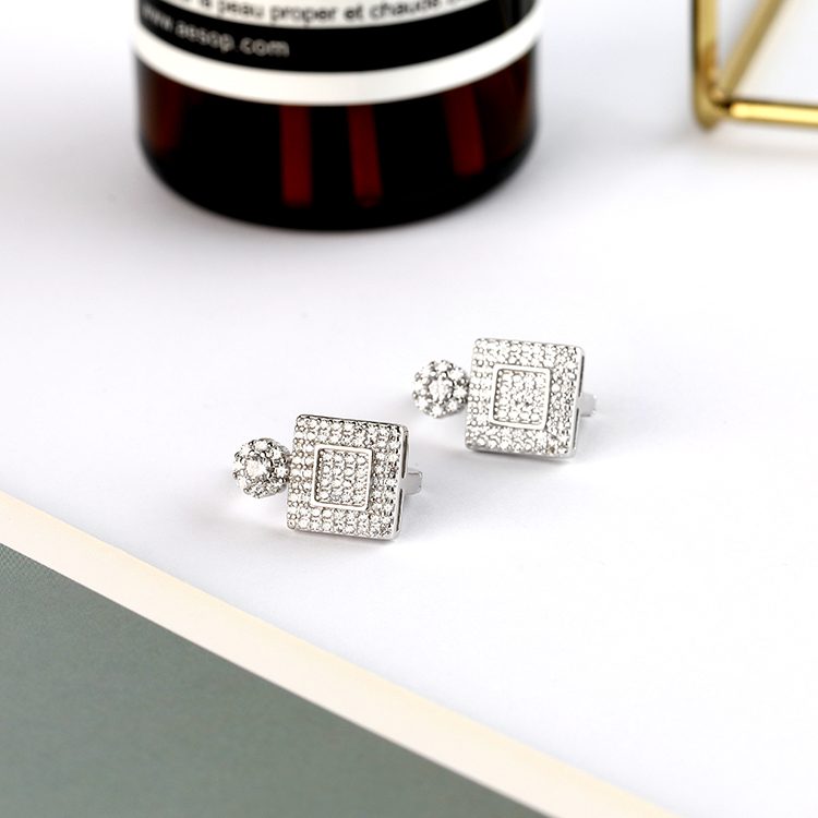 925 Silver Earring Stud Earrings Custom Petal Earrings