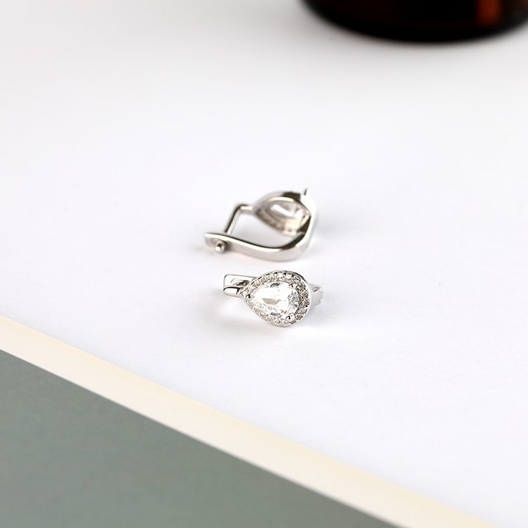 New Arrivals 925 Silver Earring Stud Earrings Unique Zircon Silver Earrings