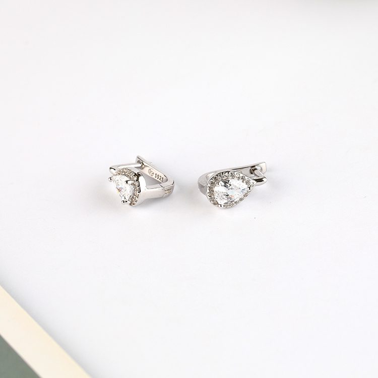 New Arrivals 925 Silver Earring Stud Earrings Unique Zircon Silver Earrings