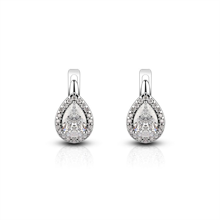 New Arrivals 925 Silver Earring Stud Earrings Unique Zircon Silver Earrings