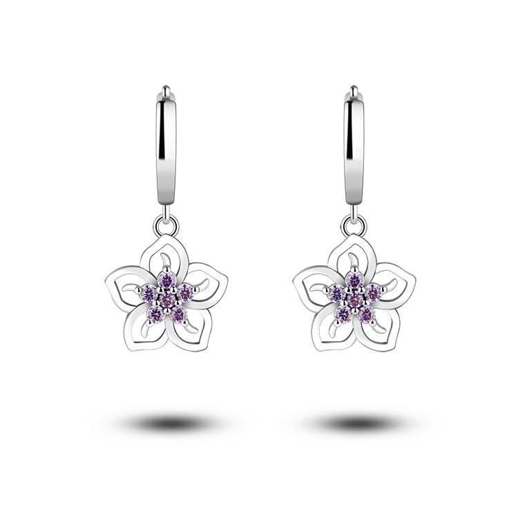 Brand New Jewelry Unique Earrings New Design DIY Jewelry Women Custom Statement Earrings Sterling Silver Jewelry White Mascot