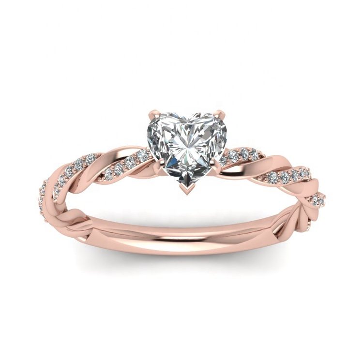 Custom High Version Luxury Fashion Minimalist Jewelry 18k Gold Plated Rings for Women Girls