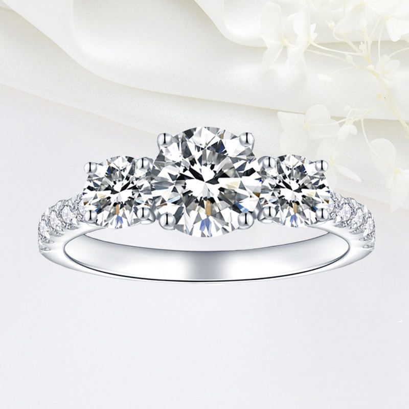 Engagement Rings Catalogue Wedding Rings Silver 925 CLASSIC Mascot Zircon Wedding Bands or Rings Cheap Price Silver for Women