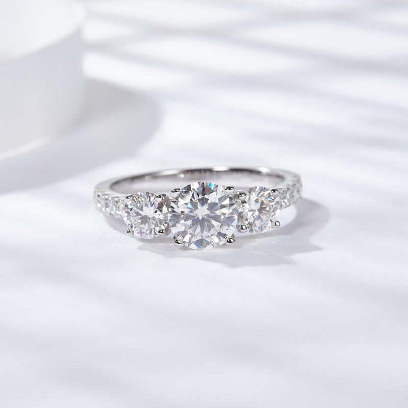 Engagement Rings Catalogue Wedding Rings Silver 925 CLASSIC Mascot Zircon Wedding Bands or Rings Cheap Price Silver for Women