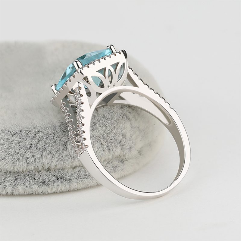 2023 Chinese Supplier New Arrival Sterling Silver Bling Ring