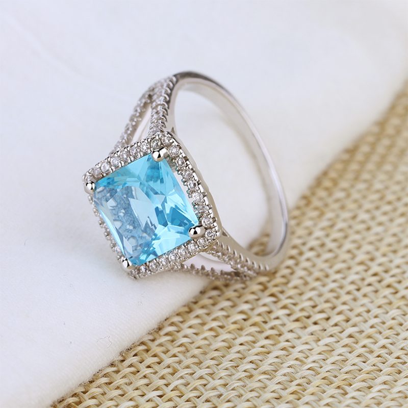 2023 Chinese Supplier New Arrival Sterling Silver Bling Ring