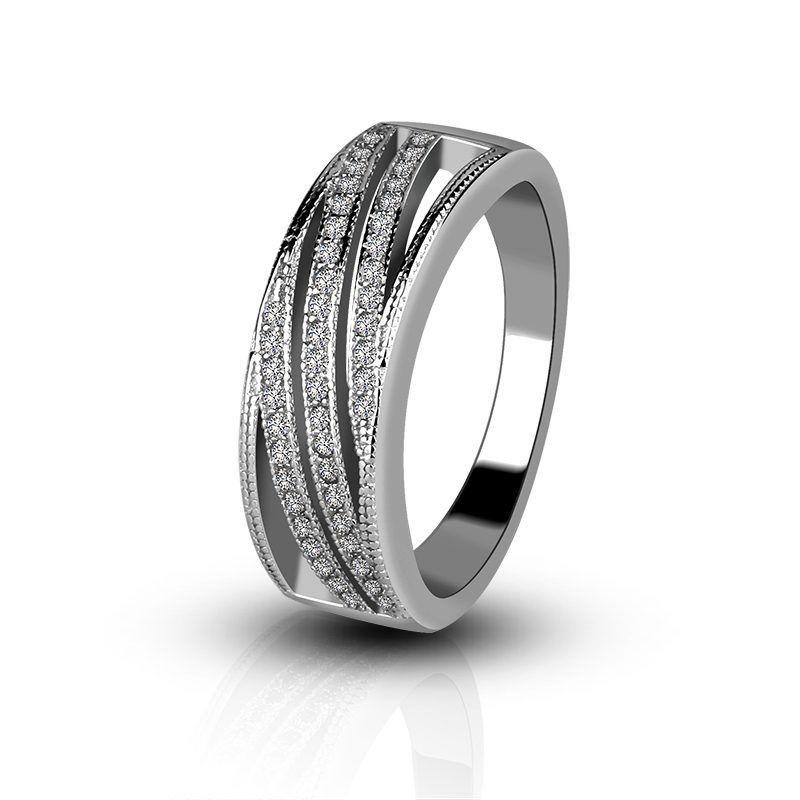 Couple Rings Jewelry Wedding Band Mascot S925 Sterling Silver Shenzhen CLASSIC Gemstone Rings Zircon IGI Thai Party Decorations