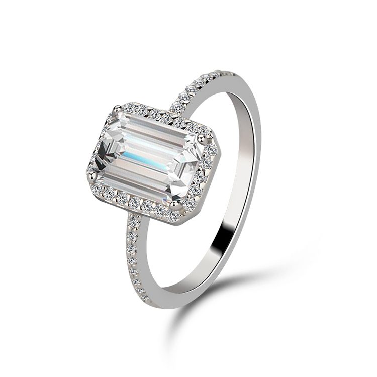 Anniversary Eternity Ring Multi Colors Crystal Wedding Bands Rings Cubic Zirconia Rings