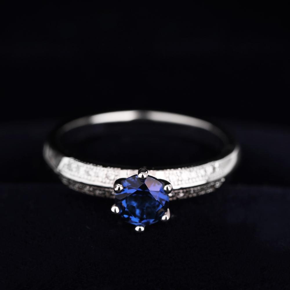 Custom Bohemian Sterling Silver Ring 925 Silver Zirconia Rings Women