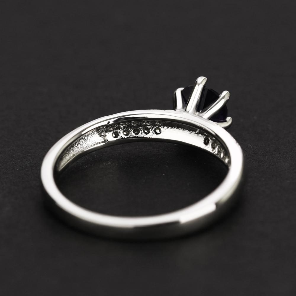 Custom Bohemian Sterling Silver Ring 925 Silver Zirconia Rings Women