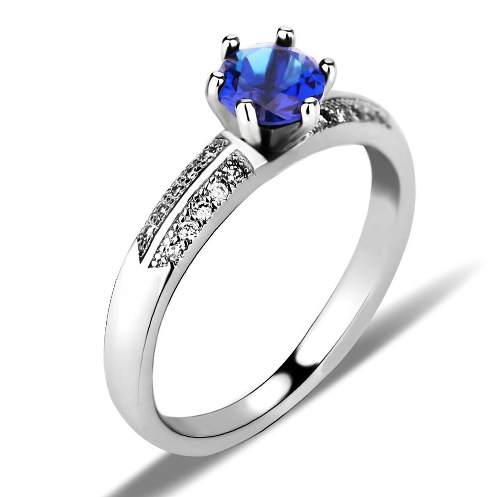 Custom Bohemian Sterling Silver Ring 925 Silver Zirconia Rings Women