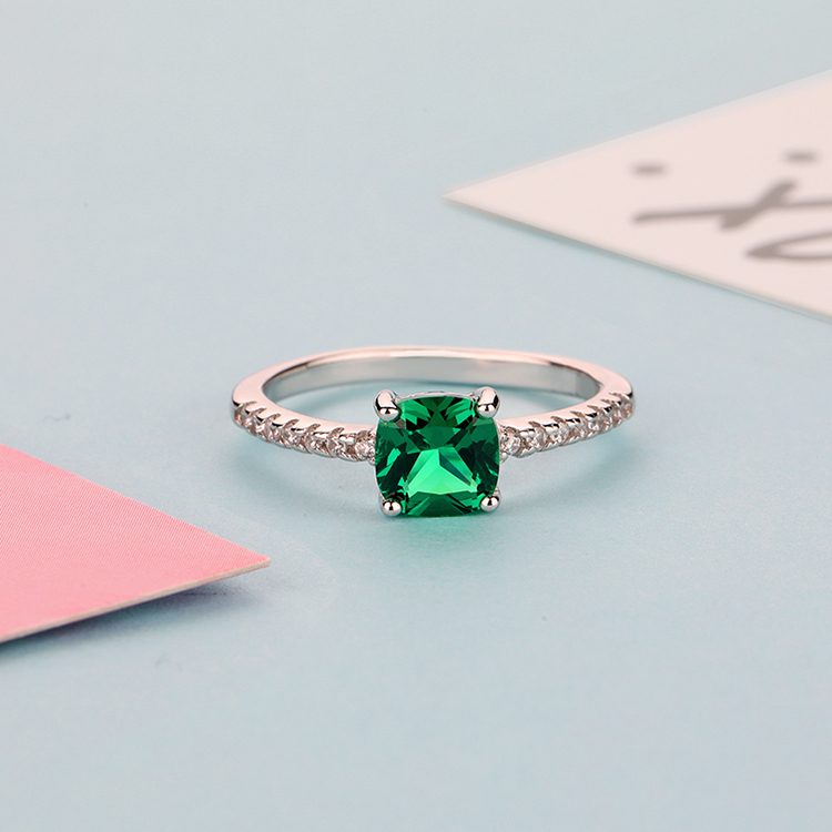 Elegant 925 Sterling Silver Fashion Rings for Women Birthstone and Cubic Zirconia Designs Daily Wear Jewelry, Perfect for Gifts