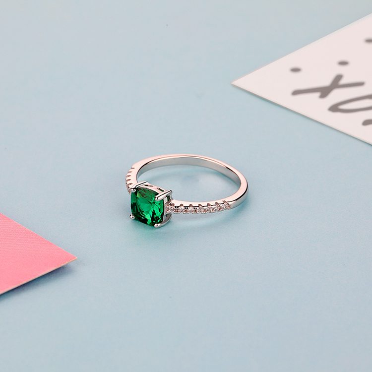 Elegant 925 Sterling Silver Fashion Rings for Women Birthstone and Cubic Zirconia Designs Daily Wear Jewelry, Perfect for Gifts