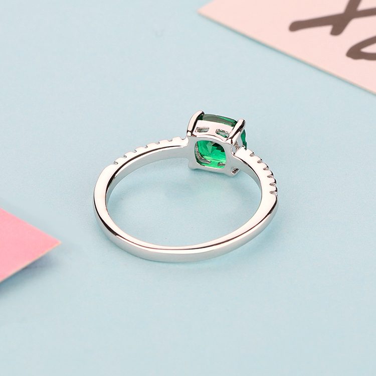 Elegant 925 Sterling Silver Fashion Rings for Women Birthstone and Cubic Zirconia Designs Daily Wear Jewelry, Perfect for Gifts