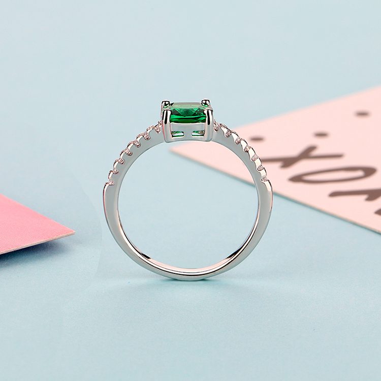 Elegant 925 Sterling Silver Fashion Rings for Women Birthstone and Cubic Zirconia Designs Daily Wear Jewelry, Perfect for Gifts