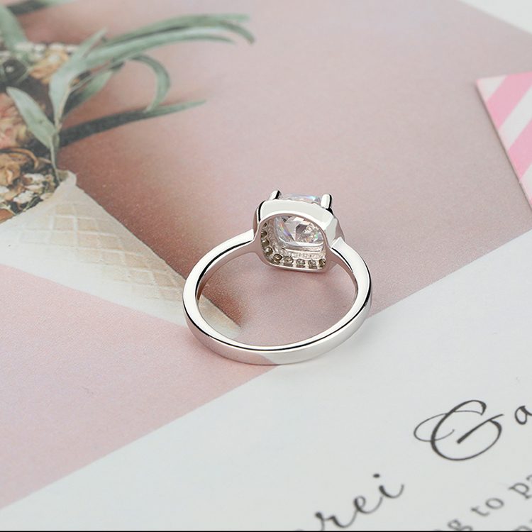 OEM 925 Sterling Silver Rings Gold Plated Adjustable Couple Rings Handmade Fashion Jewelry for Women Wholesale