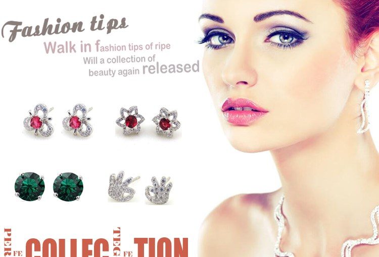European American Women's Luxury Crystal Dangle Earrings Light Luxury Water Drops Zircon Ear Drop Earrings for Party or Event