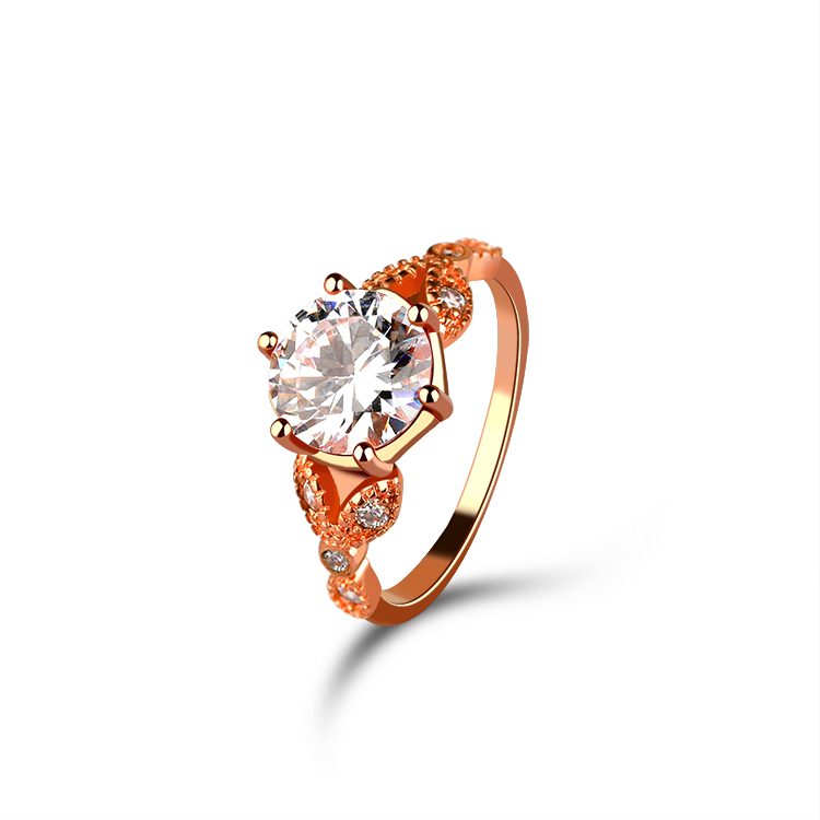Mascot 925 Finger Silver Jewelry Diamond Engagement Wedding Ring for Women