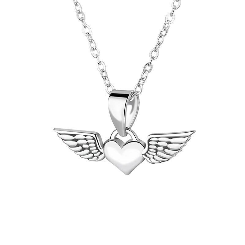 Mascot Luxury Cubic Zircon Jewelry for Women Butterfly Necklace Pendant Angel Wings Necklace Pendant