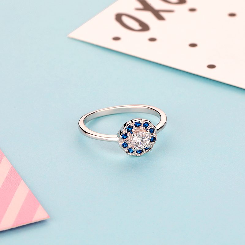 925 Woman Sterling Silver Female Wedding Ring Jewelry 18k Gold Silver 925 Sterling Adjustable Plated Ring