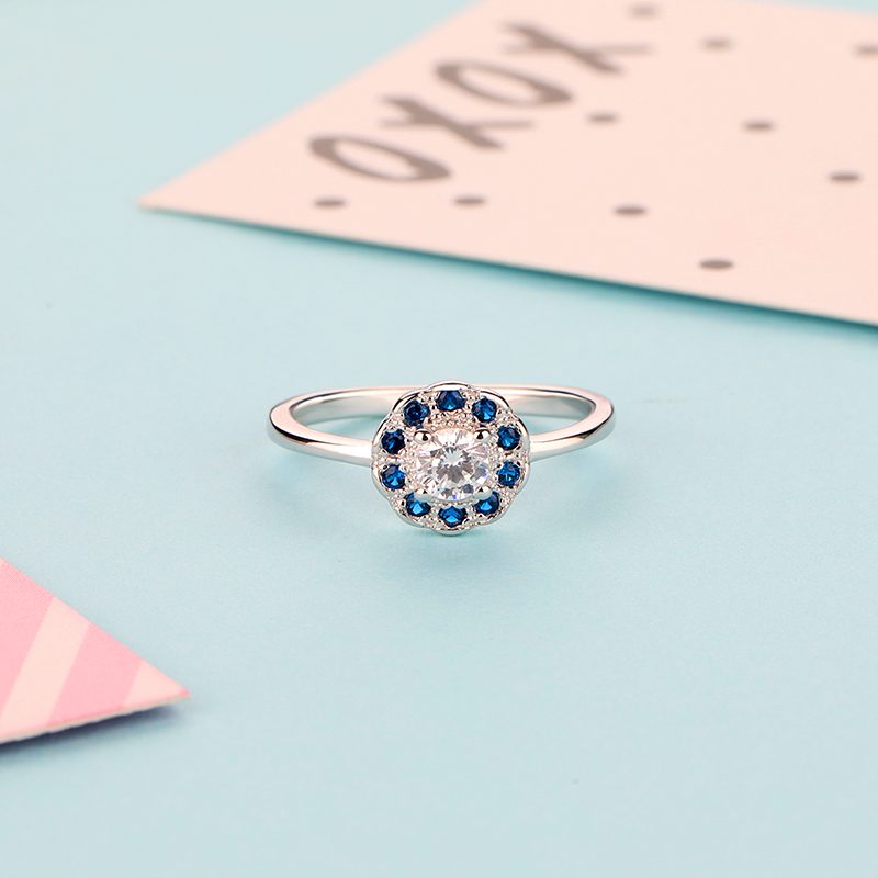 925 Woman Sterling Silver Female Wedding Ring Jewelry 18k Gold Silver 925 Sterling Adjustable Plated Ring