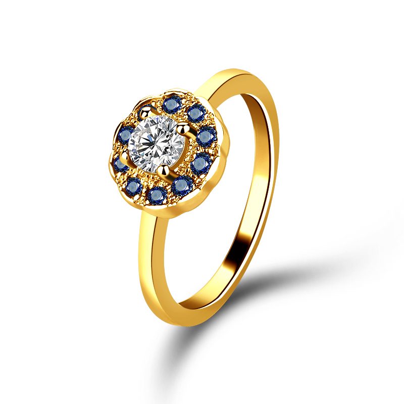 925 Woman Sterling Silver Female Wedding Ring Jewelry 18k Gold Silver 925 Sterling Adjustable Plated Ring
