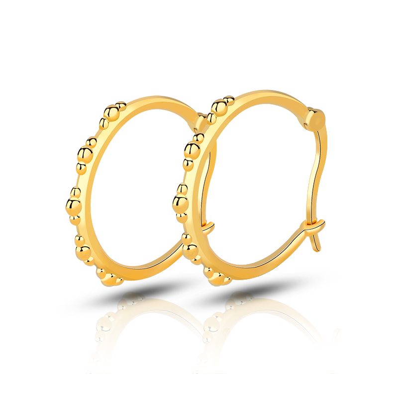 Factory Wholesale Fashion Earings for Women Gold Plated Earrings Women 925 Sterling Silver Clip Earring