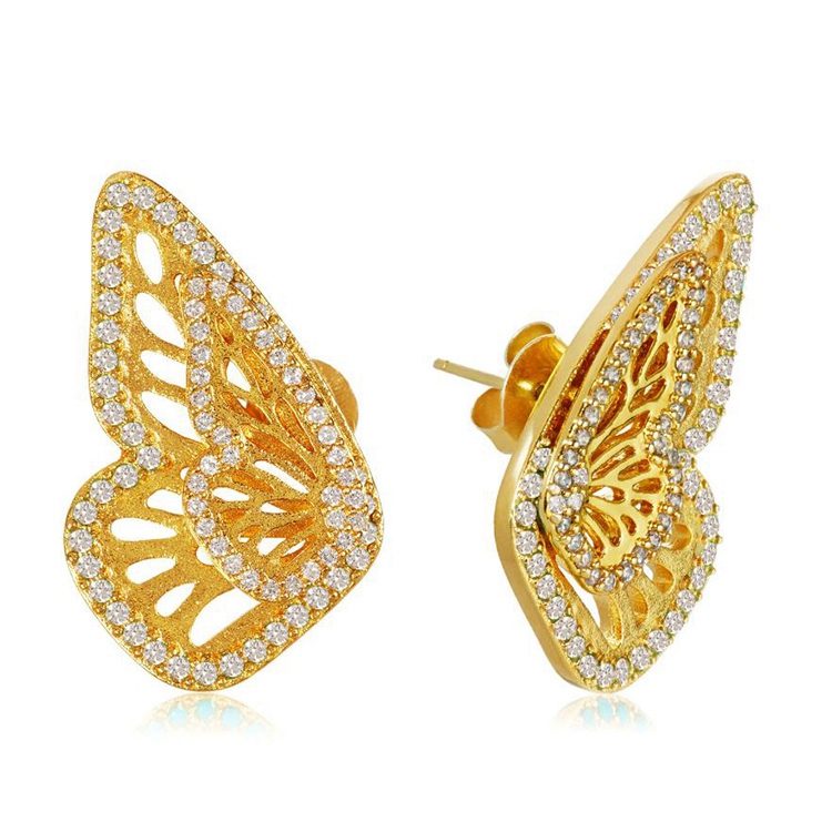 Latest Model Fashion Earrings in Butterflies Shape