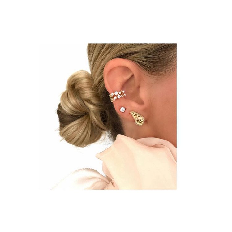 Latest Model Fashion Earrings in Butterflies Shape