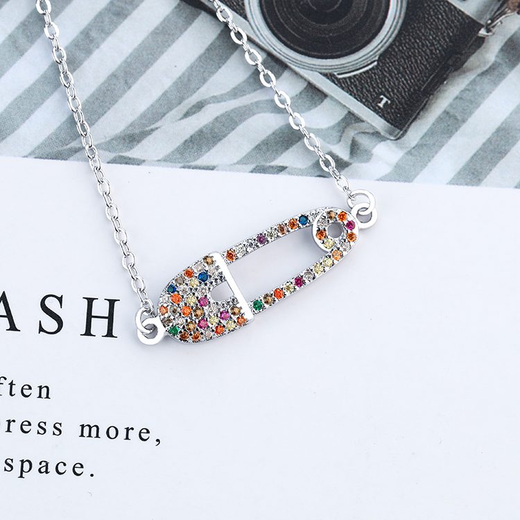 Wholesale Factory 2023 Jewelry Sterling Silver 925 Bracelet Women Sterling Silver Colorful Cubic Zircon Bracelets