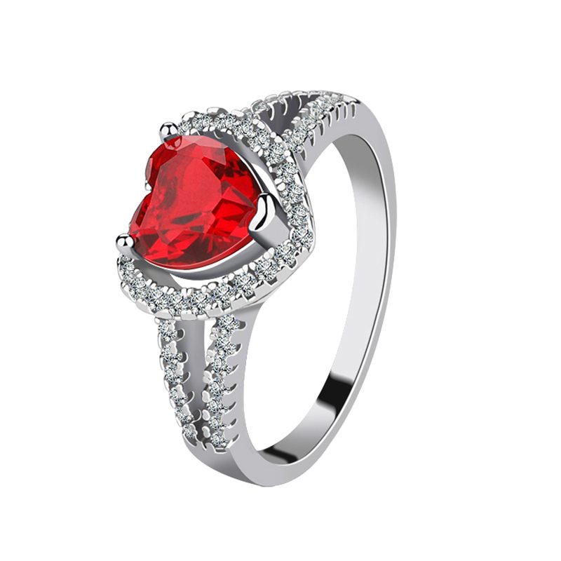 Fashion Lady's Yellow Gold Diamond Wedding Ring
