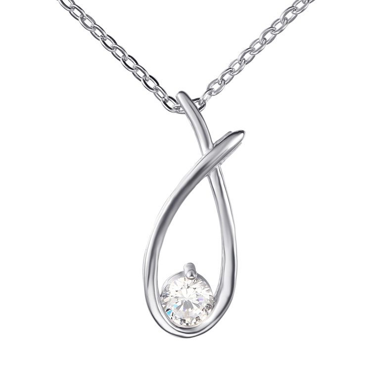 Simple Jewelry Chain Silver for Ladies and Girls Mothers Custom Personalized Elegant Women Gifts Necklaces Heart CLASSIC Mascot