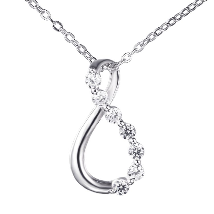 Simple Jewelry Chain Silver for Ladies and Girls Mothers Custom Personalized Elegant Women Gifts Necklaces Heart CLASSIC Mascot