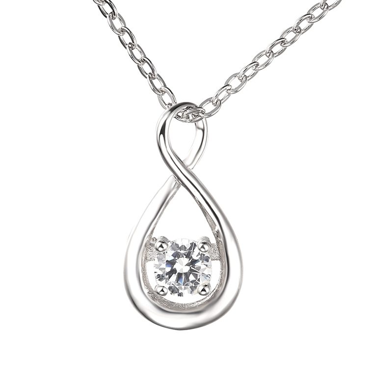 Simple Jewelry Chain Silver for Ladies and Girls Mothers Custom Personalized Elegant Women Gifts Necklaces Heart CLASSIC Mascot