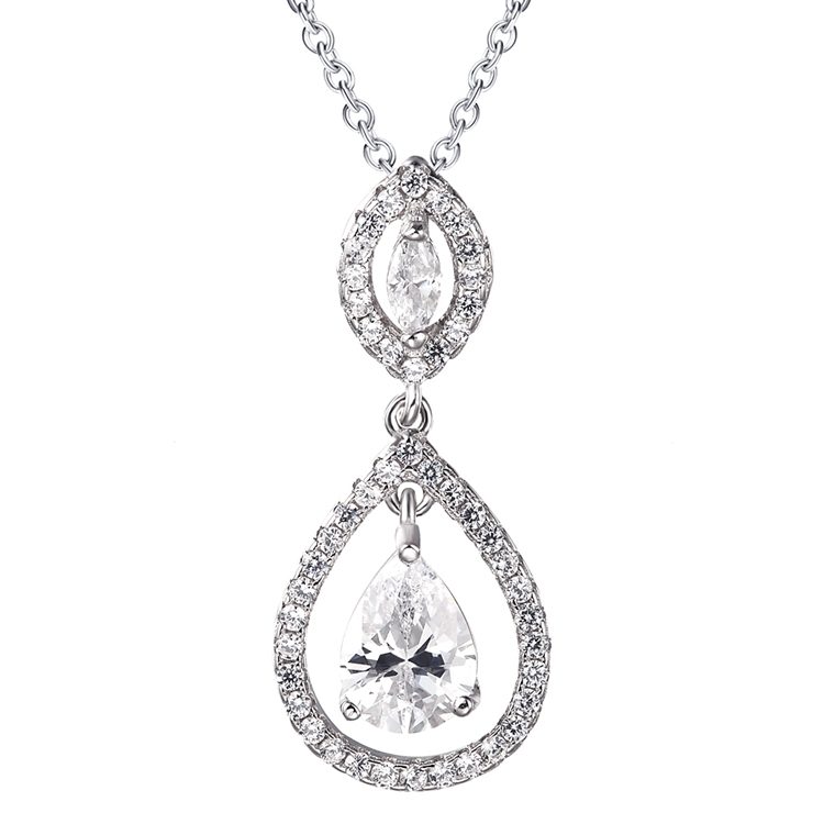 Simple Jewelry Chain Silver for Ladies and Girls Mothers Custom Personalized Elegant Women Gifts Necklaces Heart CLASSIC Mascot