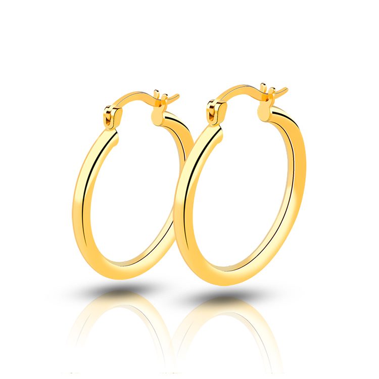 925 Silver Minimalist Stud Earrings for Women Everyday Jewelry Gift Hoop Earrings for Men