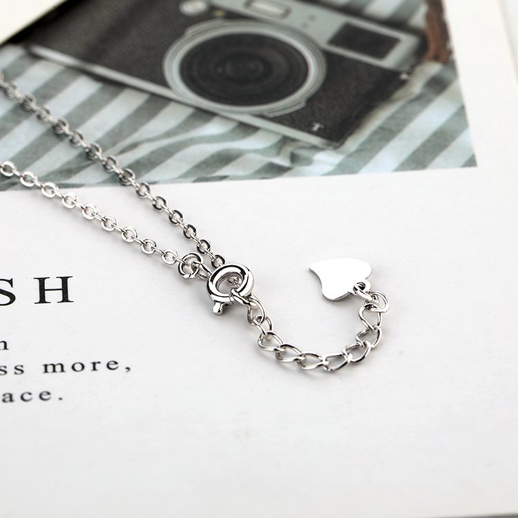 925 Sterling Silver LOVE Heart Colorful Zircon Bracelet for Women Symbolic Eternal Love Dainty Jewelry Gift