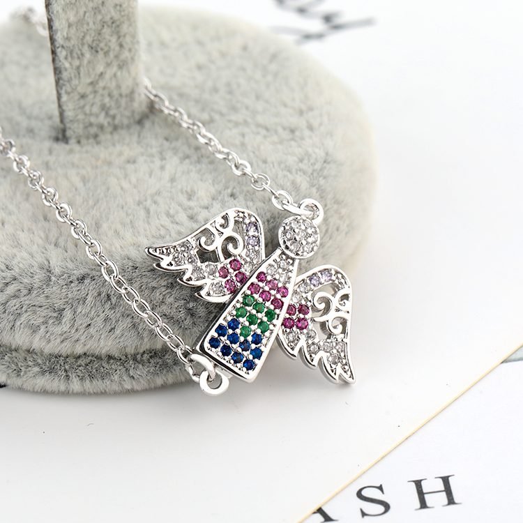 Hot Selling 925 Silver Angels Guardians Bracelet Delicate Style for Women Wholesale OEM ODM Custom Factory Direct Supply
